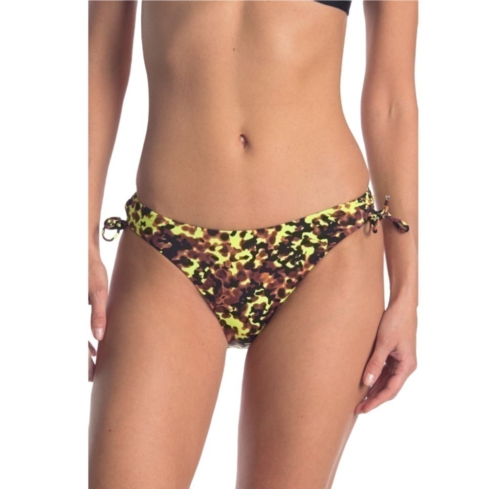 NWT! Bikini Lab Animal Print Retro Bikini Bottoms XXS.